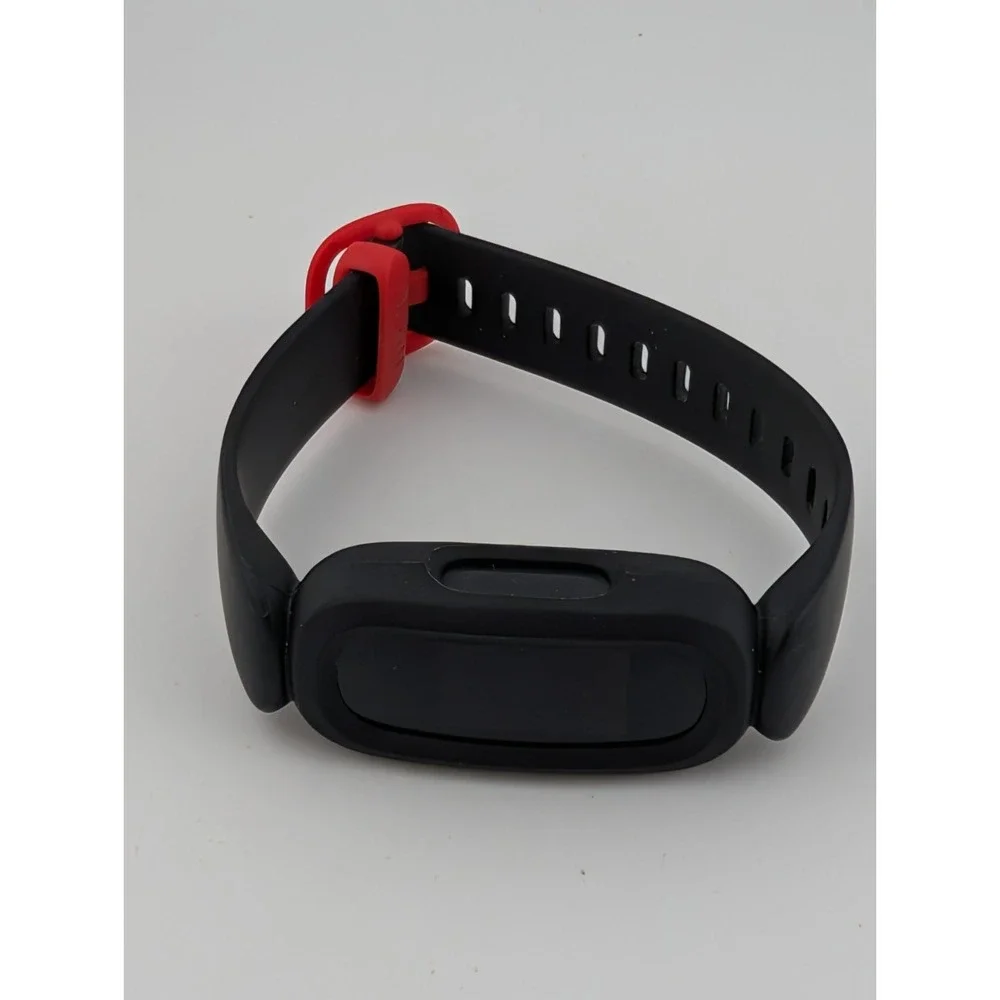 Fitbit‎ Inspire 2 Activity Tracker FB418 Small Black/Red Band- Tested Working